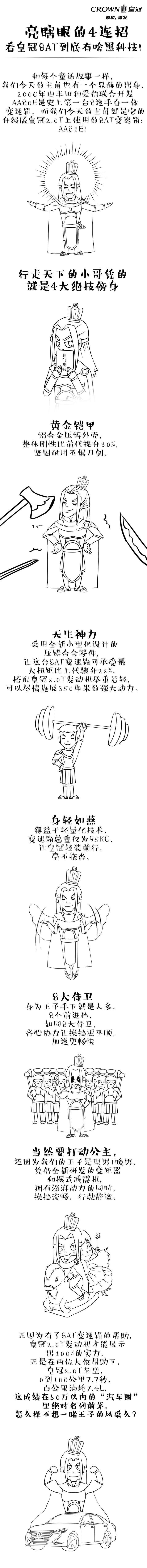 亮瞎眼的4連招，看皇冠8AT到底有啥黑科技！